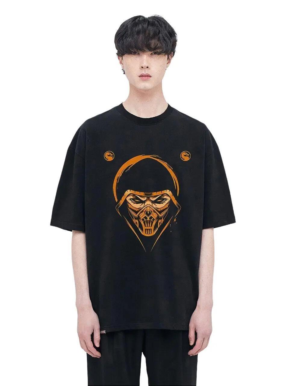 W P Wear Print Playera MK MORTAL SCORPION Estampados Únicos y Duraderos