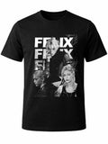 W P Wear Print Playera STRAY KIDS FELIX SKZ