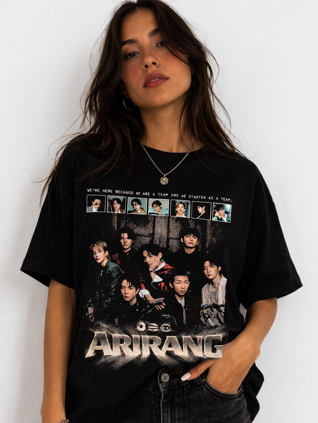 W P Wear Playera BTS ARIRANG