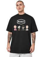 W P Playera MORAT Rock Pop Group Estampado algodón Ajuste cómodo
