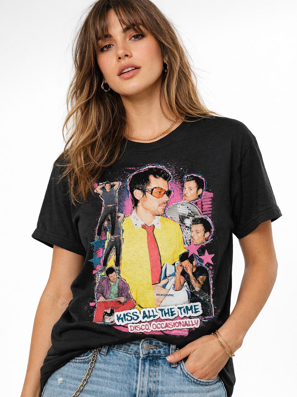 W P Wear Print Playera HS KISS ALL THE TIME