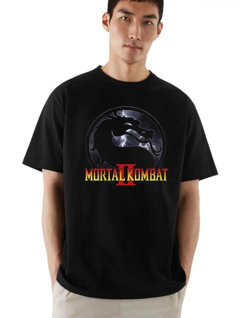 W P Wear Print Playera MK MORTAL Estampados Únicos y Duraderos