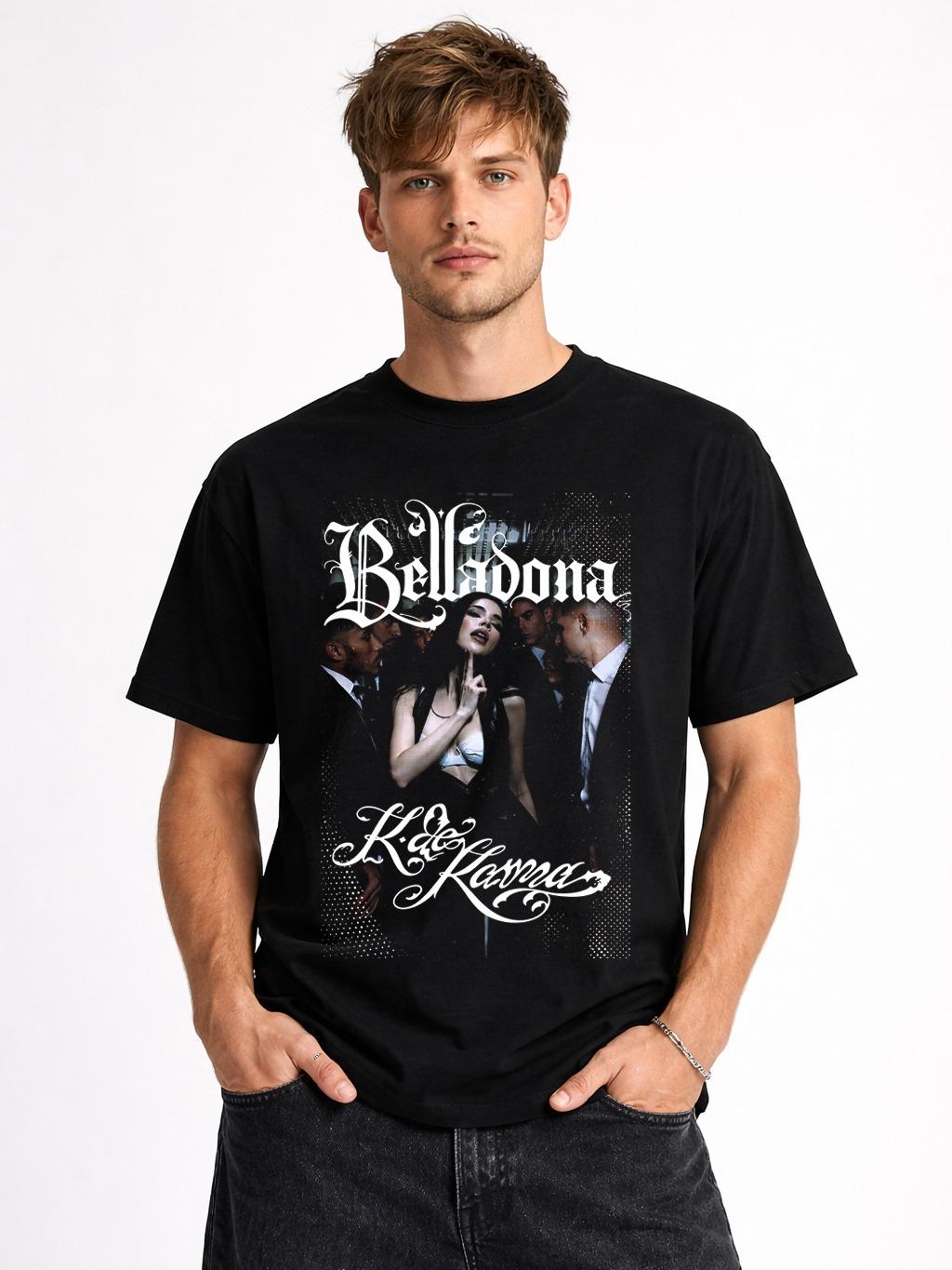 Playera W P Kenia Karma Belladona  con Estampados Únicos y Duraderos en Técnica de Impresión de Última Generación