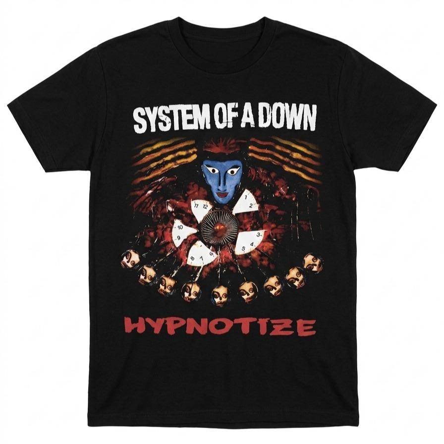 W P Wear Print Playera System of a Down Hypnotize Rock
