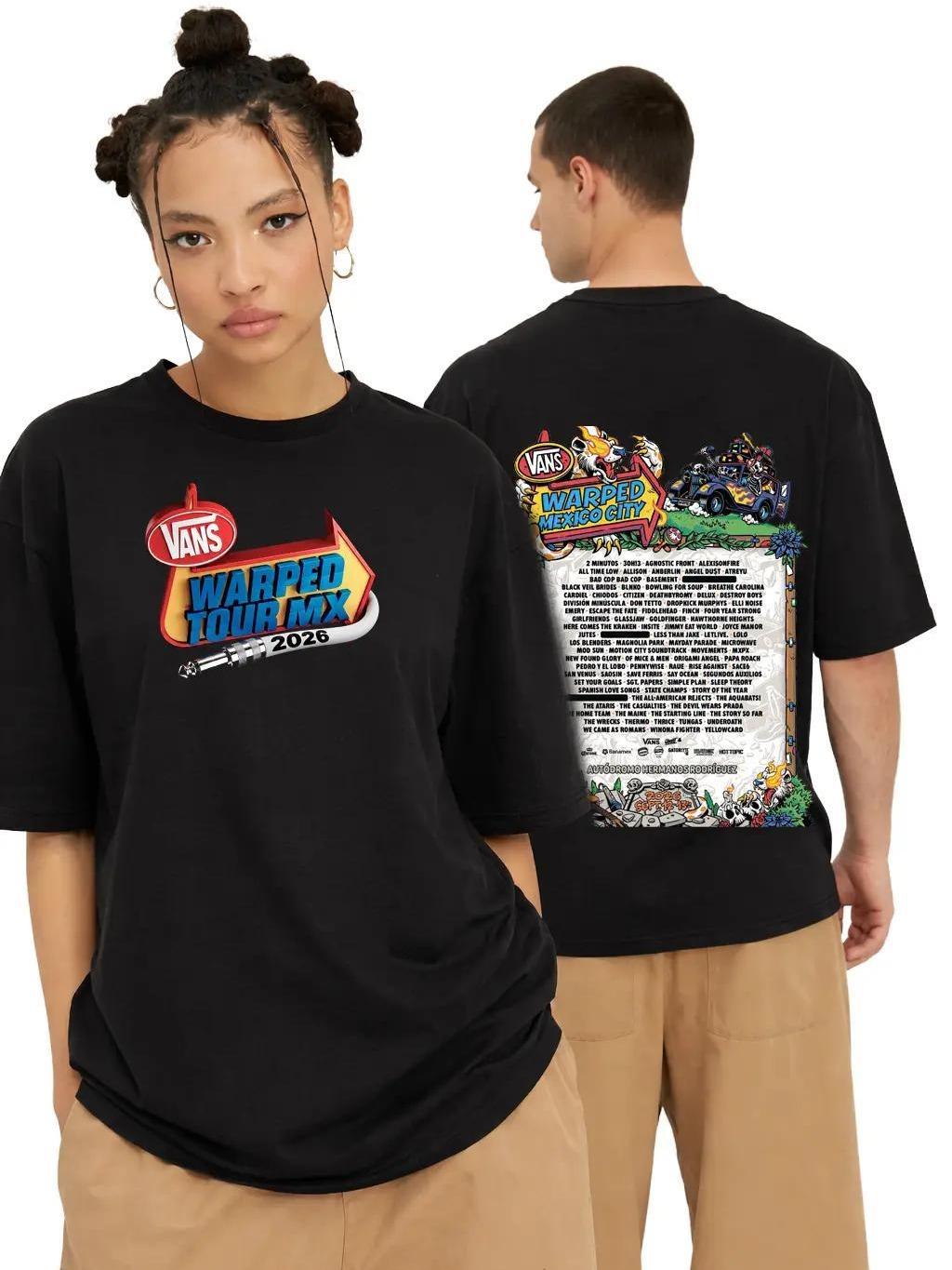 W P Wear Print Playera WARPED MX VAN2