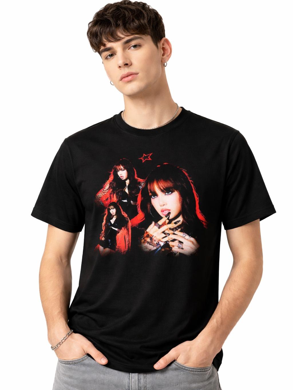 W P Wear Print Playera ALTEREGO LISA BLACKPIN
