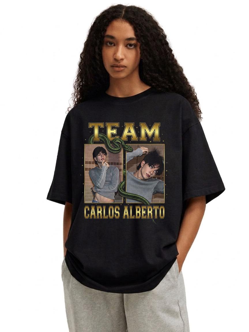 W P Wear Print Playera TEAM CARLOS ALBERTO LA MANSION VIP Estampados Únicos y Duraderos