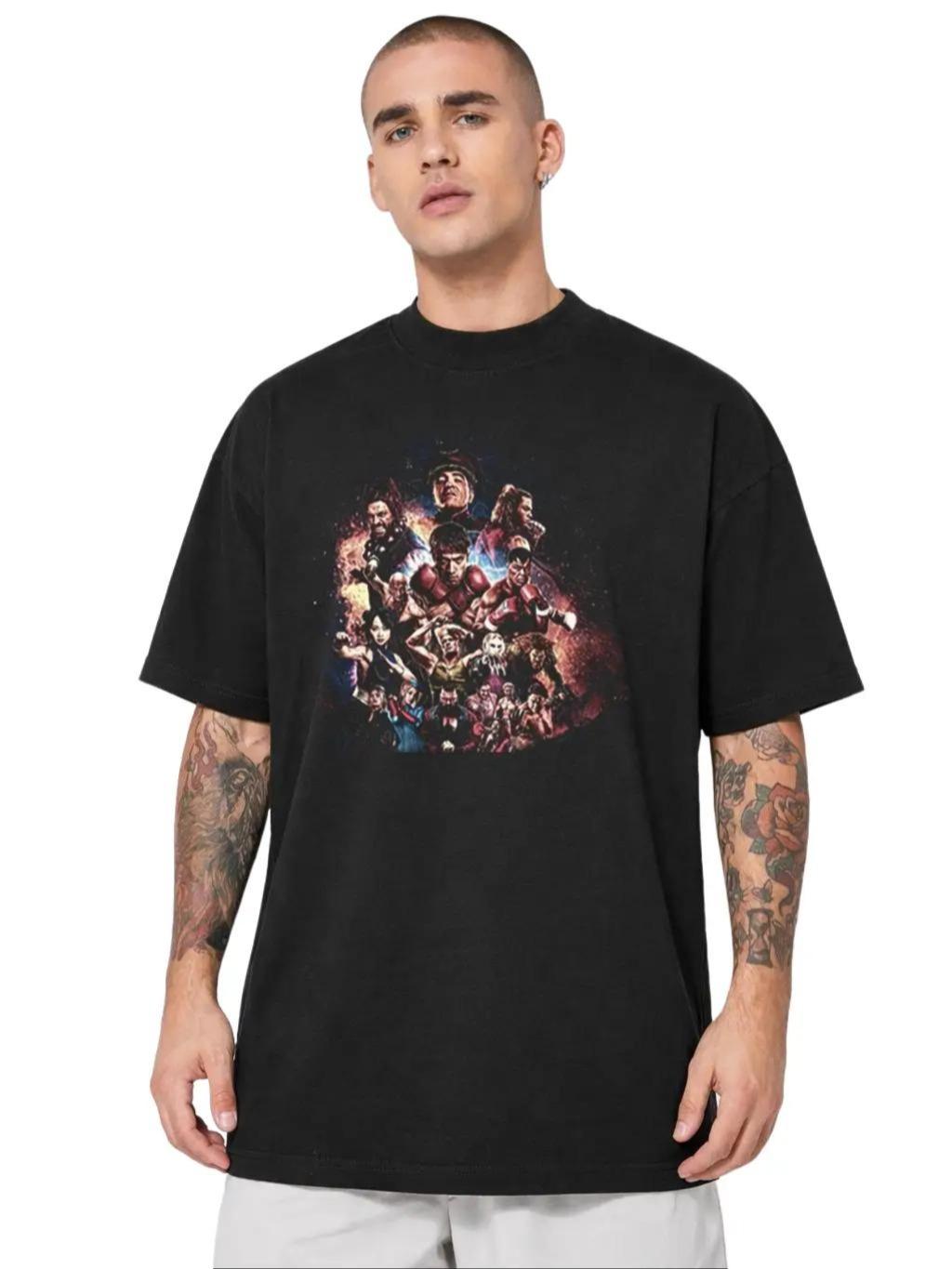 W P Wear Print Playera STREET FIGHTER PELICULA