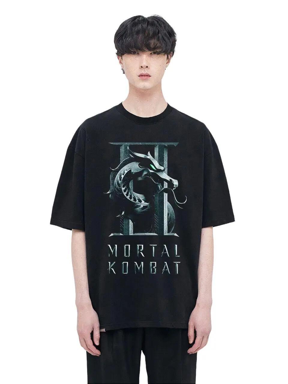 W P Wear Print Playera MK MORTAL MOVIE Estampados Únicos y Duraderos