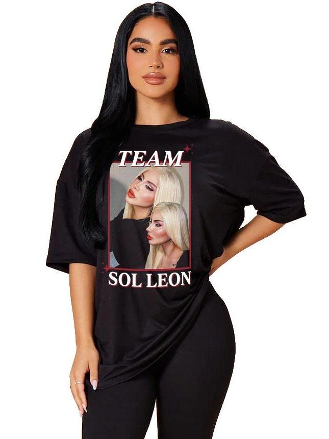 W P Wear Print Playera TEAM SOL LEON LA MANSION VIP Estampados Únicos y Duraderos