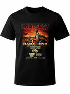 Playera W P KNOT MX 2026 negra estampada con estampados únicos y duraderos ajuste perfecto para todas las ocasiones