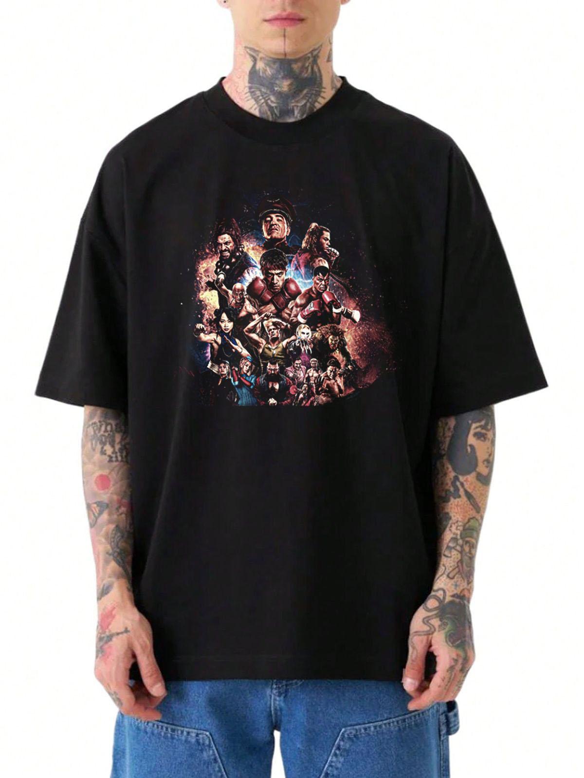W P Wear Print Playera STREET FIGHTER PELICULA