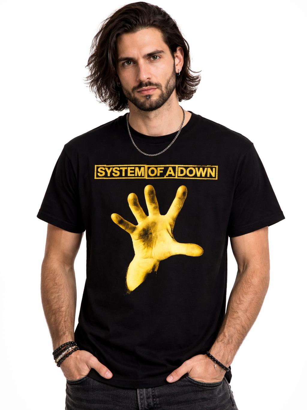W P Wear Print Playera System of a Down Rock