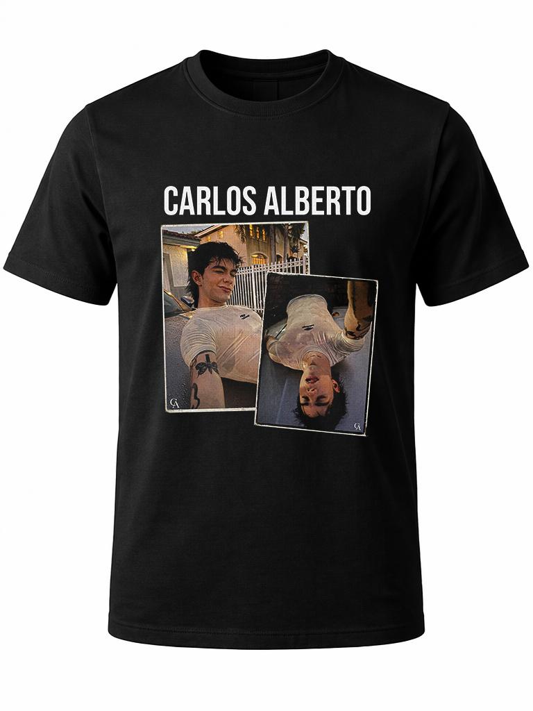 W P Wear Print Playera CARLOS ALBERTO LA MANSION VIP Estampados Únicos y Duraderos