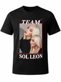 W P Wear Print Playera TEAM SOL LEON LA MANSION VIP Estampados Únicos y Duraderos