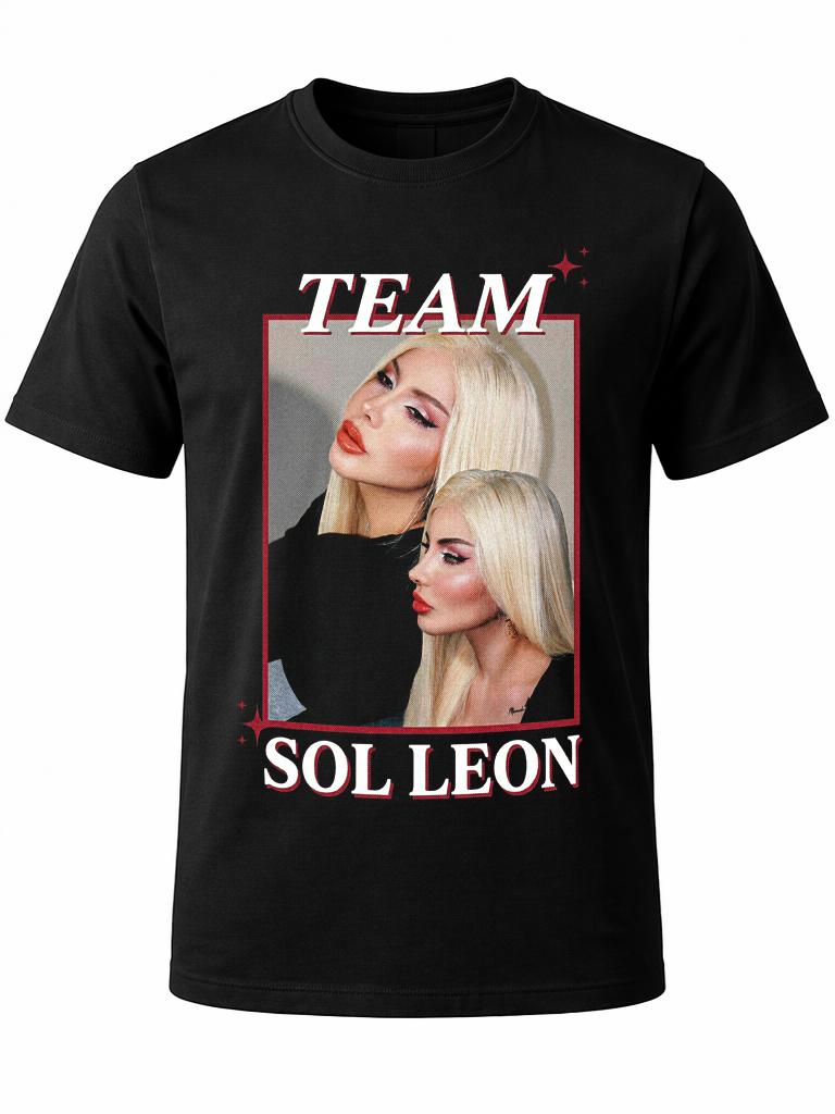 W P Wear Print Playera TEAM SOL LEON LA MANSION VIP Estampados Únicos y Duraderos