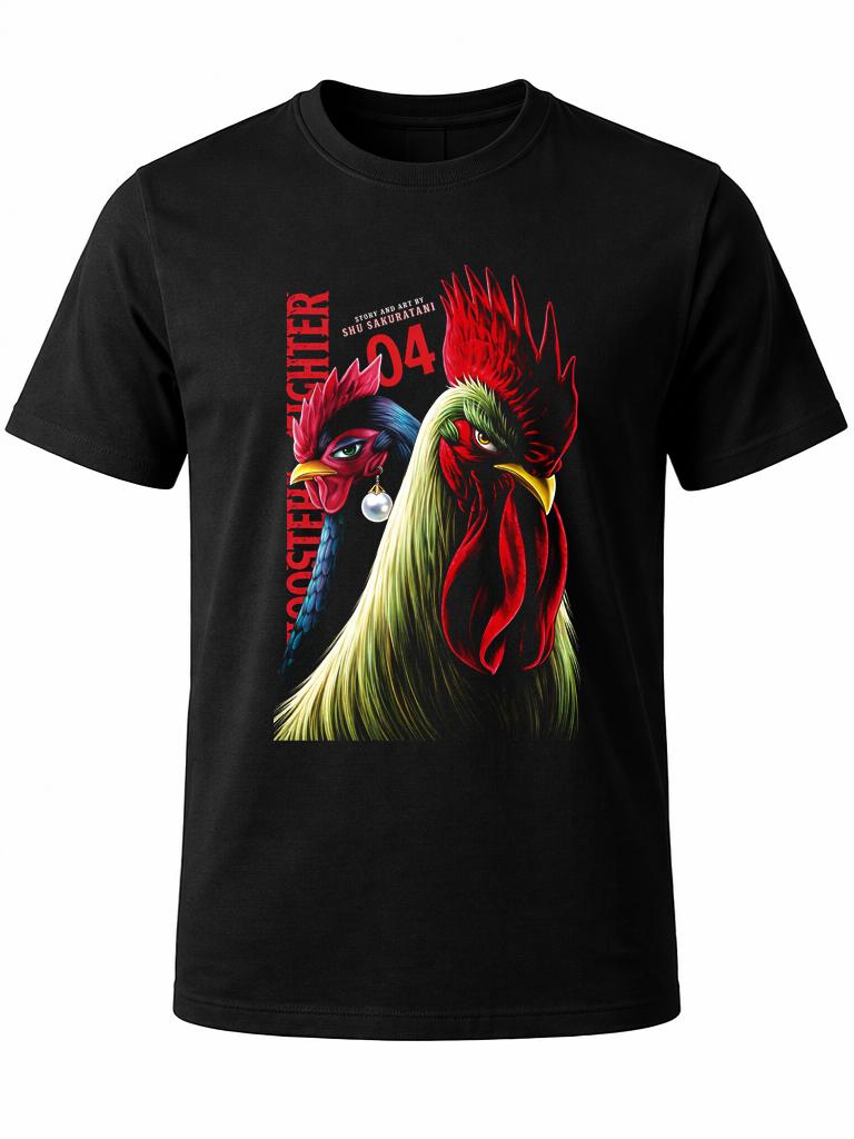 W P Wear Print Playera ROOSTER FIGTHER 04 Estampados Únicos y Duraderos Ajuste Perfecto Variedad de Tallas y Colores Algodón Calidad Superior