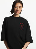 Playera W P estilo karma KENIA TOUR MEXICO estampado espalda algodón ajuste cómodo y duradero para todas las ocasiones