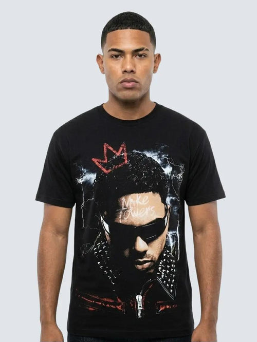 Playera  MYKE TOWERS  Wear Print TREND de Algodón con Estampados Únicos y Duraderos Ajuste Perfecto para Todas las Ocasiones