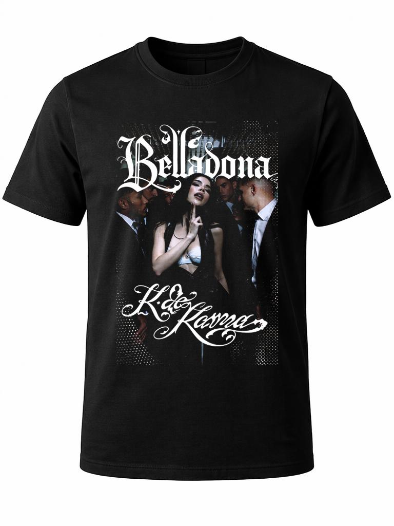 Playera W P Kenia Karma Belladona  con Estampados Únicos y Duraderos en Técnica de Impresión de Última Generación