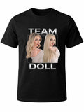 W P Wear Print Playera TEAM DOLL SOL LEON LA MANSION VIP Estampados Únicos y Duraderos