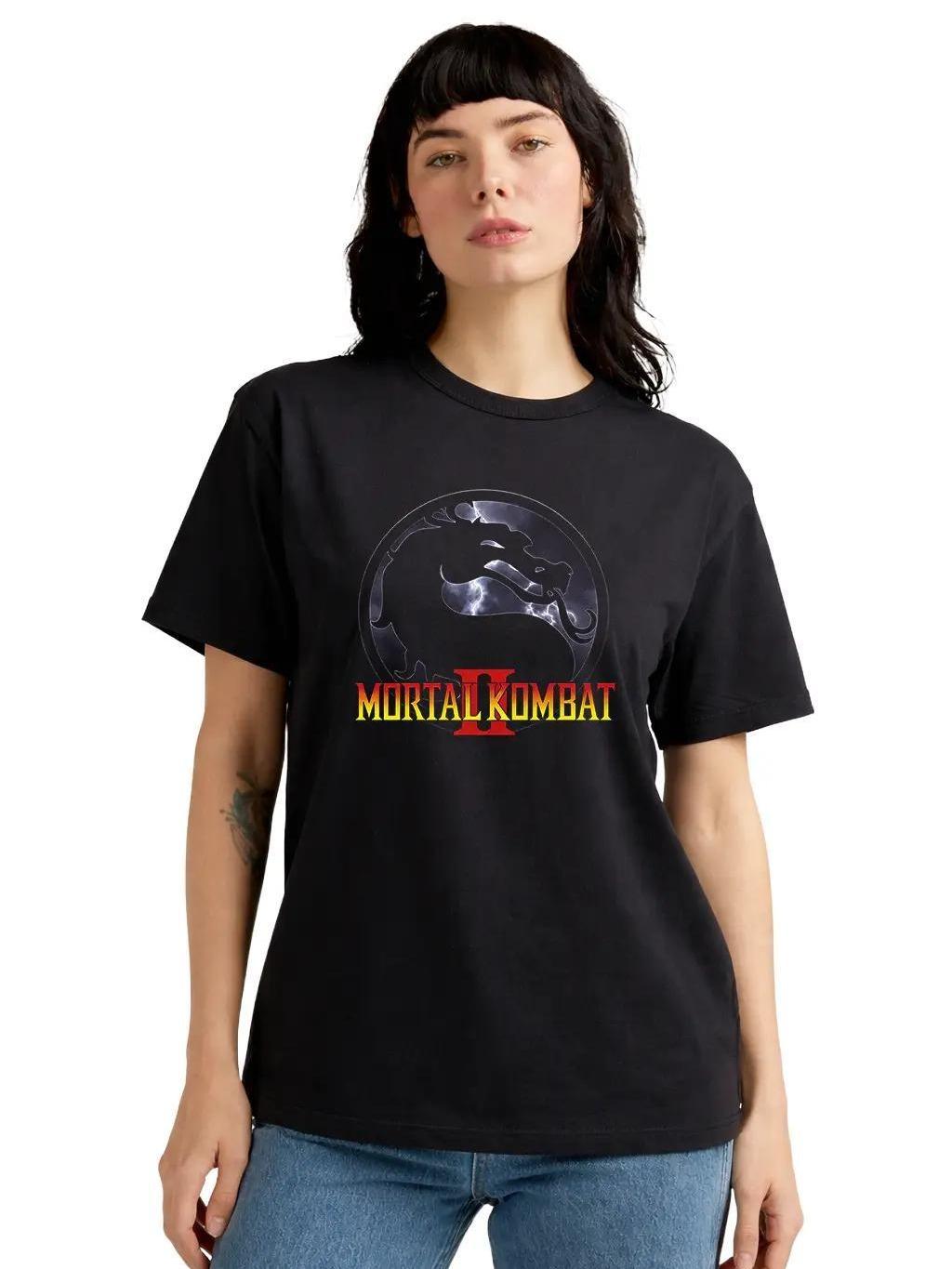 W P Wear Print Playera MK MORTAL Estampados Únicos y Duraderos