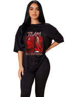 W P Wear Print Playera TEAM ELI ESPARZA LA MANSION VIP Estampados Únicos y Duraderos