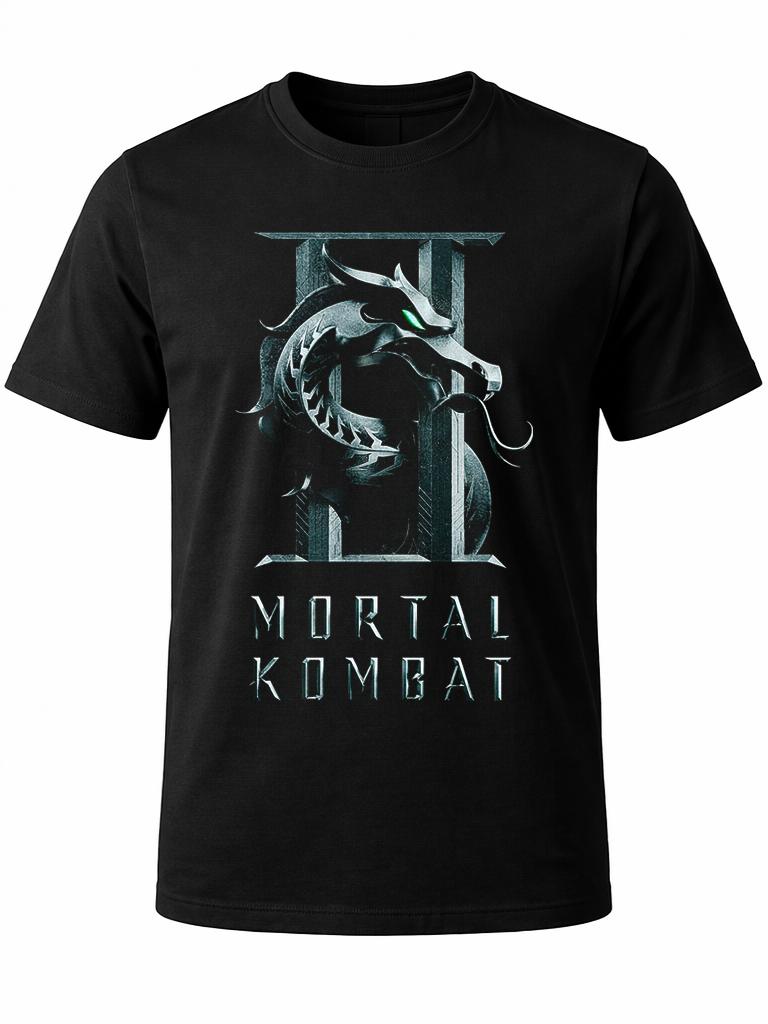W P Wear Print Playera MK MORTAL MOVIE Estampados Únicos y Duraderos