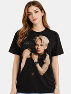 W P Playera Wear Print K-Pop Jackson PAL Norte 2026, Trend