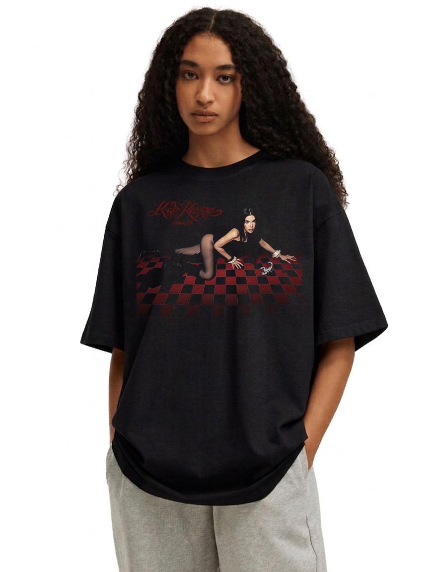 Playera WP Kenia Os Karma color negro con Estampados Únicos y Duraderos en Técnica de Impresión de Última Generación