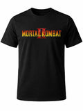 W P Wear Print Playera MK MORTAL LOGO PELICULA Estampados Únicos y Duraderos