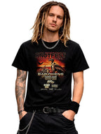Playera W P KNOT MX 2026 negra estampada con estampados únicos y duraderos ajuste perfecto para todas las ocasiones