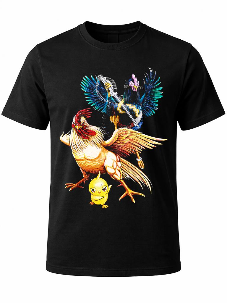 W P Wear Print Playera ROOSTER FIGTHER  Estampados Únicos y Duraderos Ajuste Perfecto Variedad de Tallas y Colores Algodón Calidad Superior