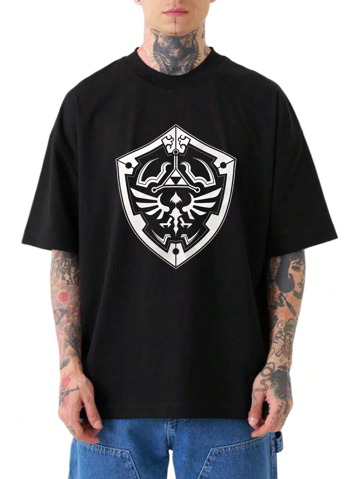 W P Wear Print Playera escudo Hyliano The Legend of Zelda.