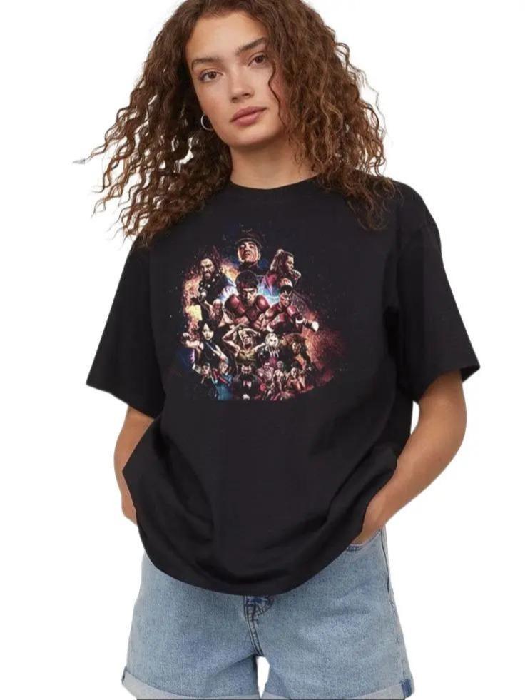 W P Wear Print Playera STREET FIGHTER PELICULA