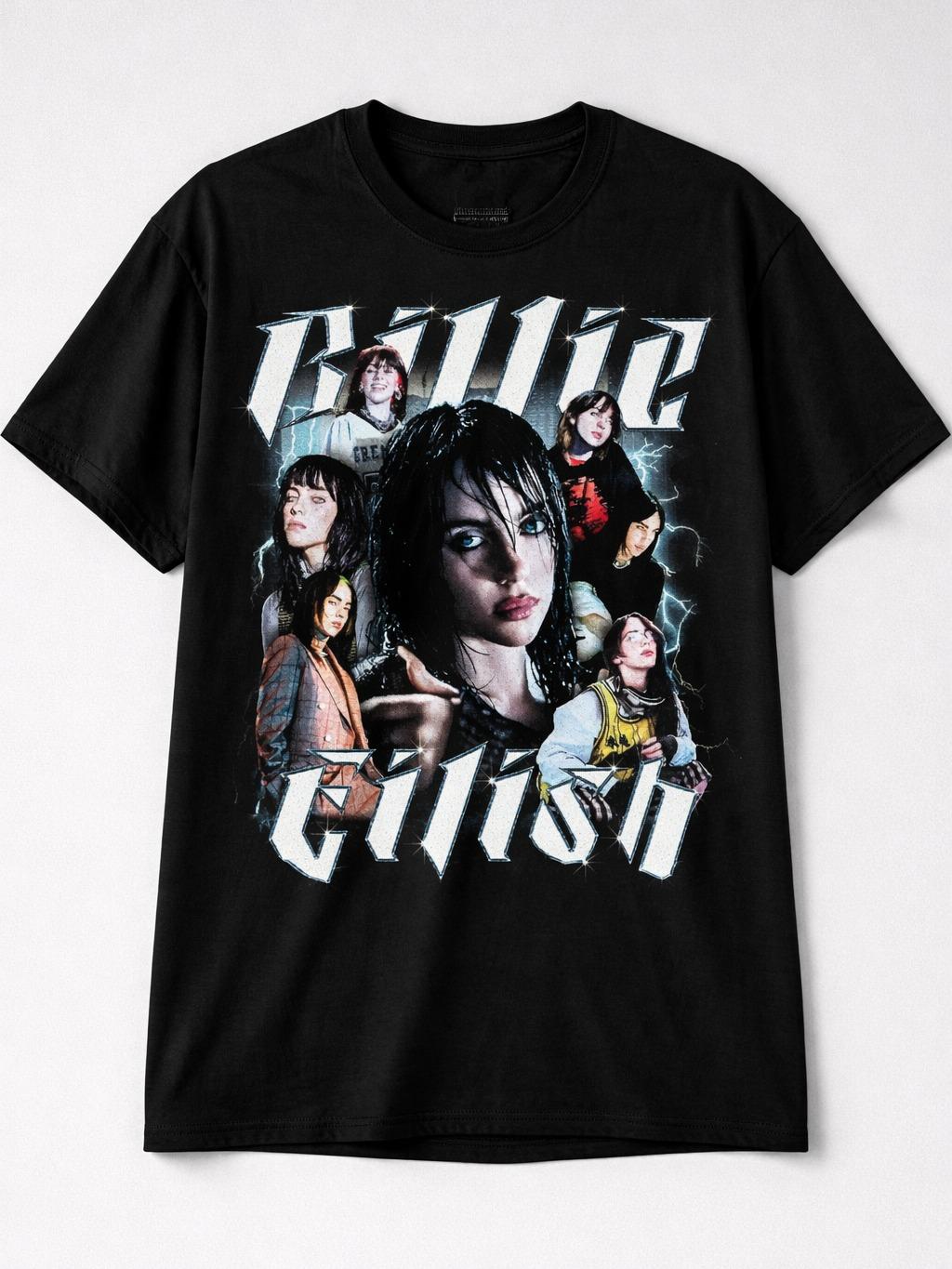 PLAYERA  W P  BILLIE EILISH de algodón con estampados únicos y duraderos ajuste cómodo y favorecedor disponible en varias tallas y colores