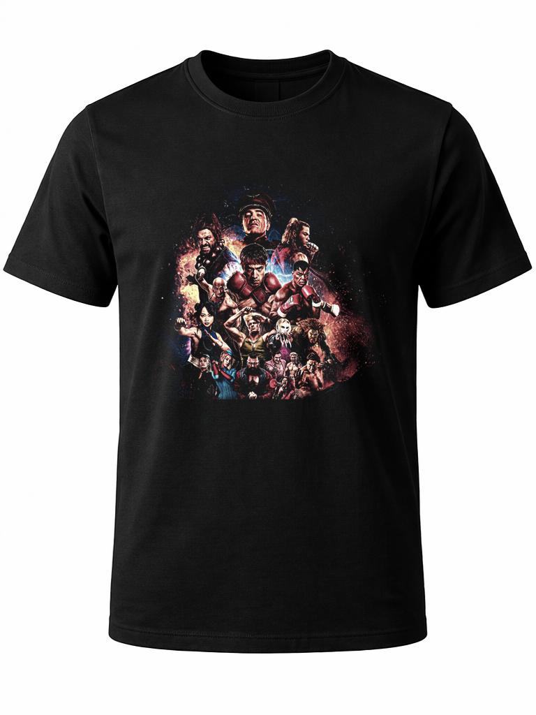 W P Wear Print Playera STREET FIGHTER PELICULA