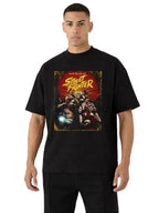 W P Wear Print Playera STREET FIGHTER PELICULA POSTER