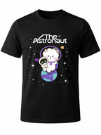 W P Playera diseño Wooteo KPOP Estampado algodón Ajuste cómodo