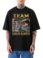 W P Wear Print Playera TEAM CARLOS ALBERTO LA MANSION VIP Estampados Únicos y Duraderos