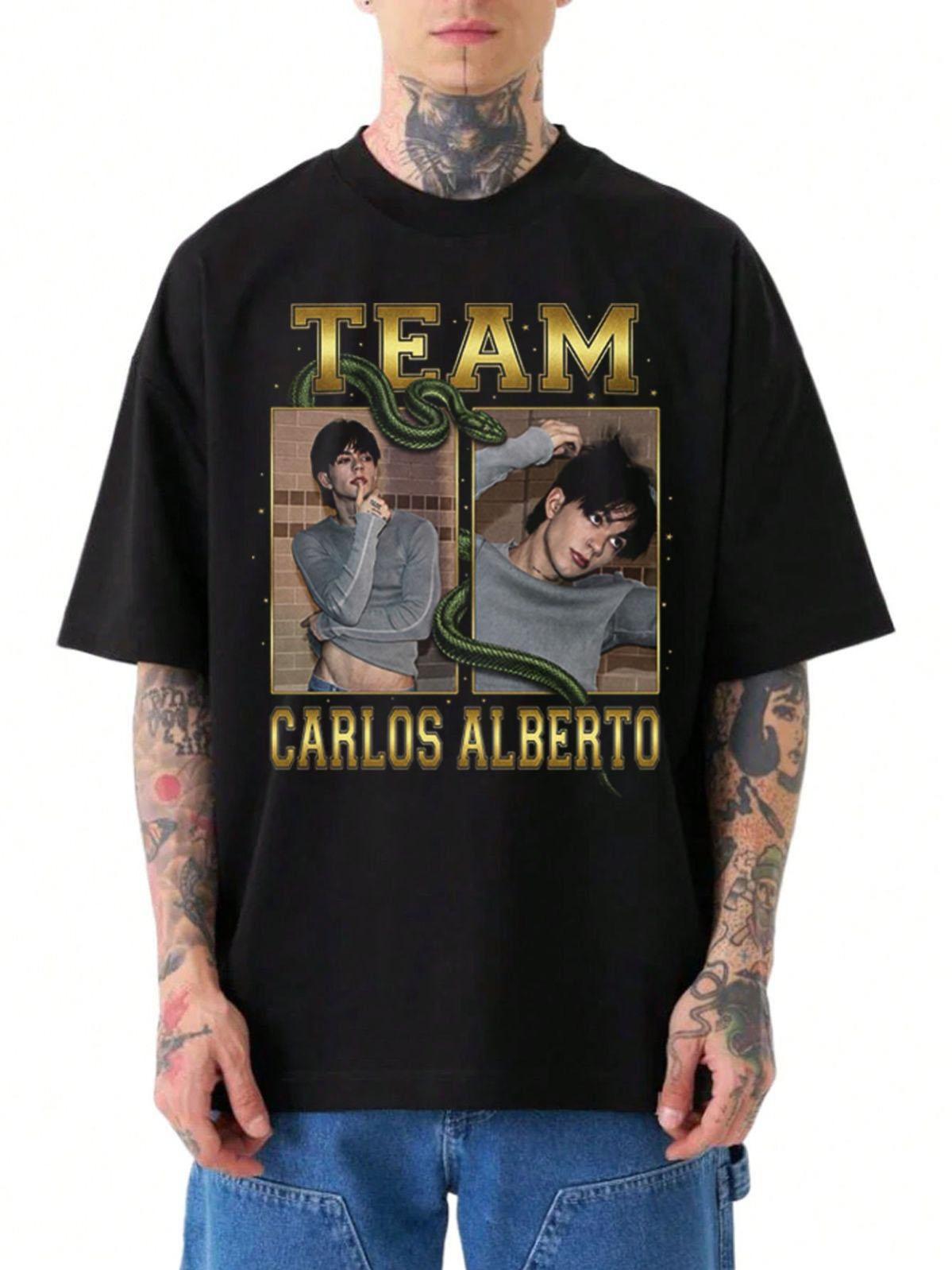 W P Wear Print Playera TEAM CARLOS ALBERTO LA MANSION VIP Estampados Únicos y Duraderos