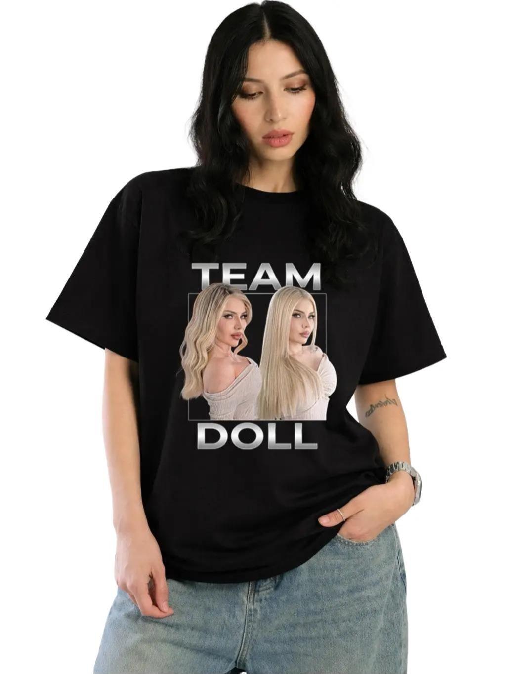 W P Wear Print Playera TEAM DOLL SOL LEON LA MANSION VIP Estampados Únicos y Duraderos