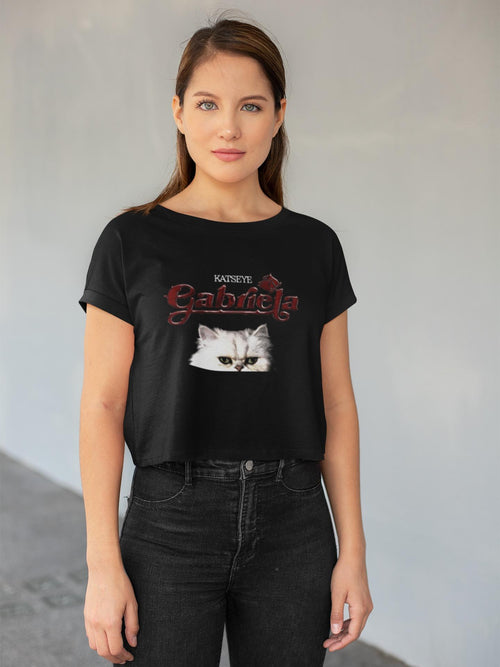 PLAYERA  W P  KATEYES GABRIELA Camiseta de Algodón con Estampados Únicos y Duraderos Ajuste Perfecto para Todas las Ocasiones