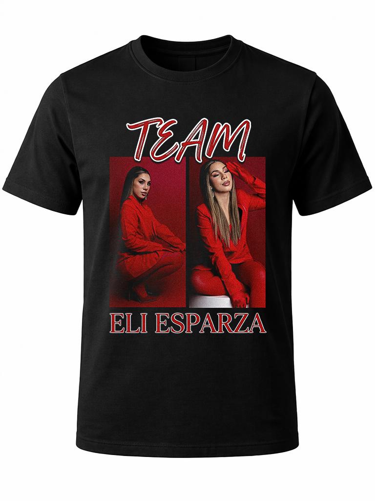 W P Wear Print Playera TEAM ELI ESPARZA LA MANSION VIP Estampados Únicos y Duraderos