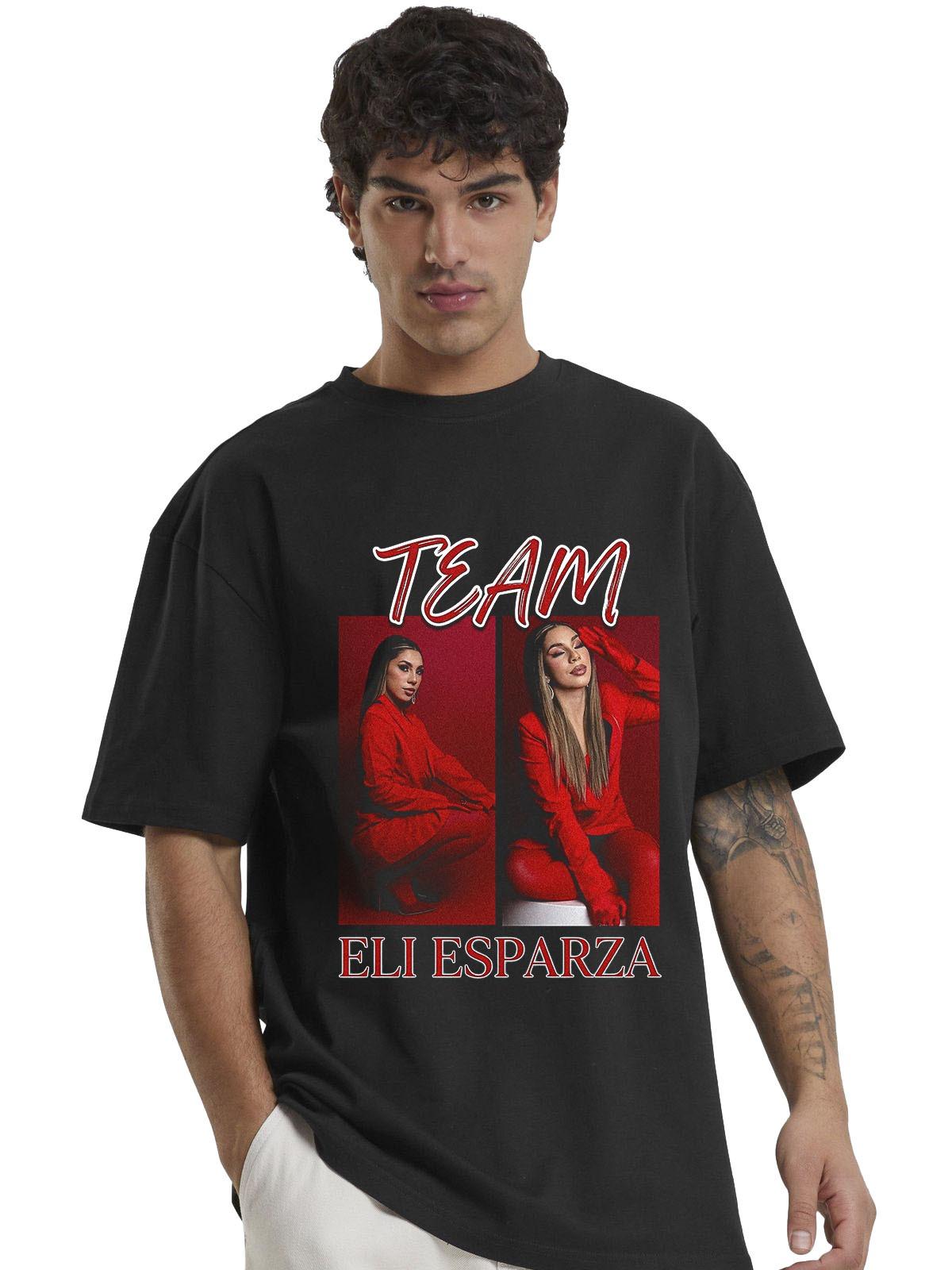 W P Wear Print Playera TEAM ELI ESPARZA LA MANSION VIP Estampados Únicos y Duraderos