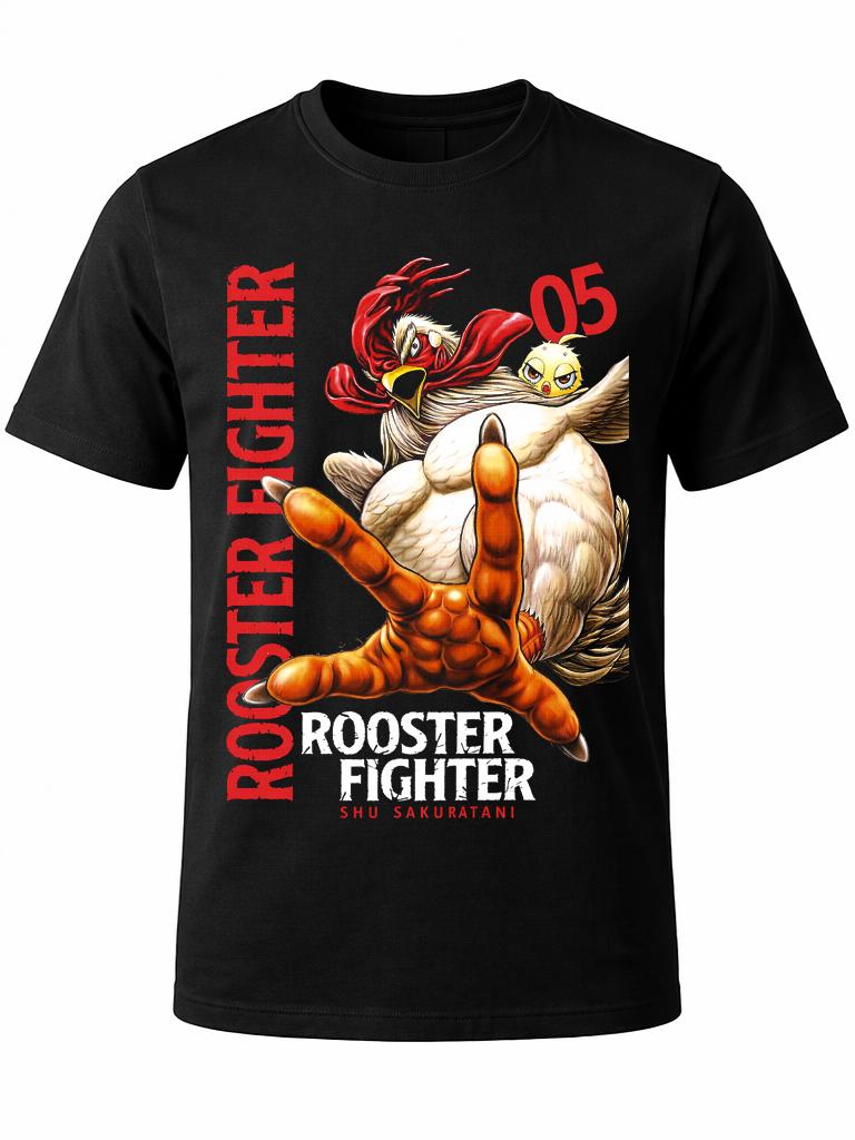 W P Wear Print Playera ROOSTER FIGTHER POSTER 05 Estampados Únicos y Duraderos Ajuste Perfecto Variedad de Tallas y Colores Algodón Calidad Superior