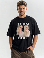 W P Wear Print Playera TEAM DOLL SOL LEON LA MANSION VIP Estampados Únicos y Duraderos