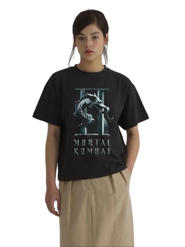 W P Wear Print Playera MK MORTAL MOVIE Estampados Únicos y Duraderos