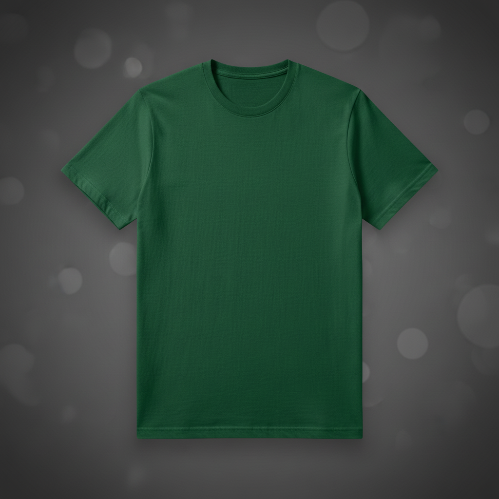 Playera Hombres Verde Bandera