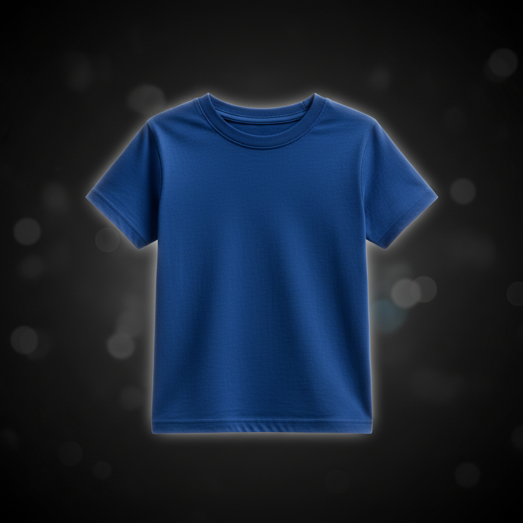 Playera Niños Azul Rey